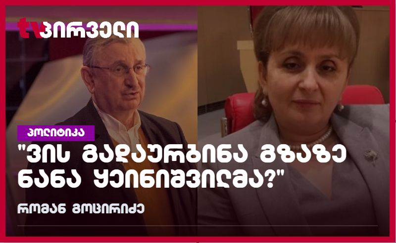 შეიძლება ეროვნულ ბანკში საბჭოს წევრის ადგილის გამოთავისუფლება უნდათ ვიღაცისთვის - გოცირიძე ყეინიშვილის წინააღმდეგ გამოძიებაზე