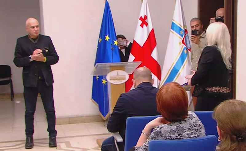 კოალიცია “ძლიერი საქართველო-ლელოს“ საზოგადოებას წლიურ ანგარიშს აცნობს