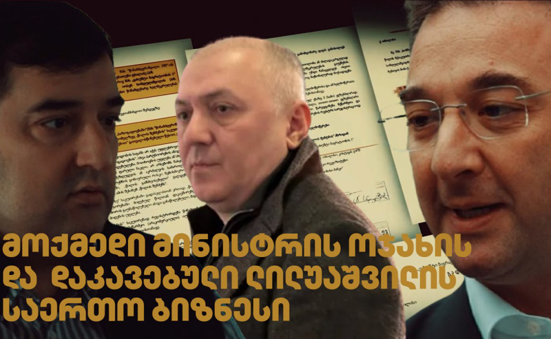 ნაპოვნია მოქმედი მინისტრის ძმის და "ქოლ-ცენტრების" საქმეზე დაკავებული ლილუაშვილის საერთო ბიზნესი
