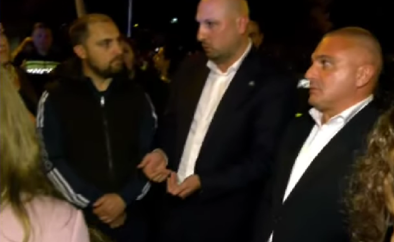 დადიანზე, პროტესტის მონაწილეებთან ინფრასტრუქტურის მინისტრი მივიდა