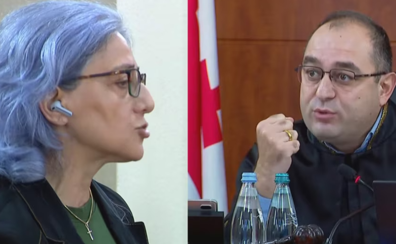 "გორდულაძე სასამართლოს საქმიანობის ჩარჩოებს უსაზღვრავს" - მაია კოპალეიშვილის განცხადებას სხდომაზე ხმაური მოჰყვა