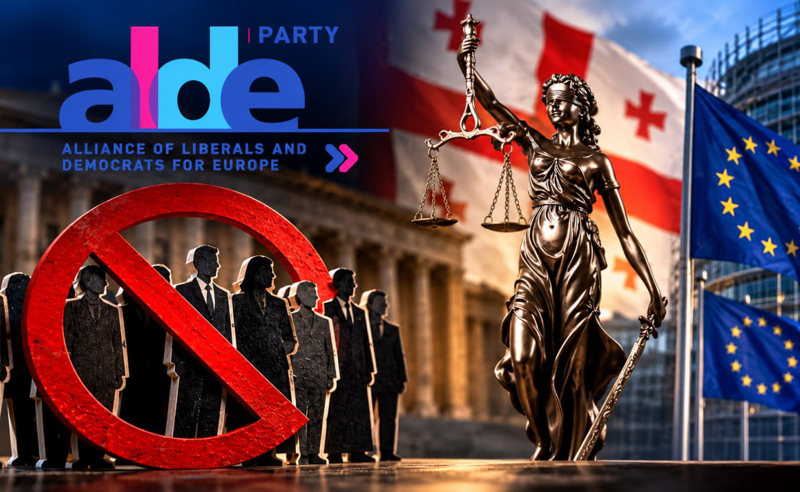 ALDE ოპოზიციური პარტიების აკრძალვის მცდელობას გმობს და ევროკავშირს სანქციების გამკაცრებისკენ მოუწოდებს